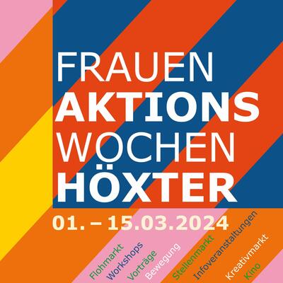 Frauenaktionswochen 2024_© Stadt Höxter_Kultur Kreis Höxter